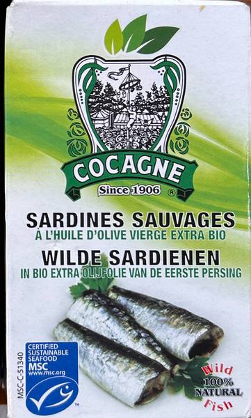 Cocagne — Wilde sardienen