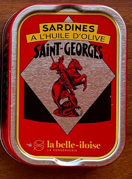 La belle-iloise — Sardines à l'huile d'olive Saint-Georges
