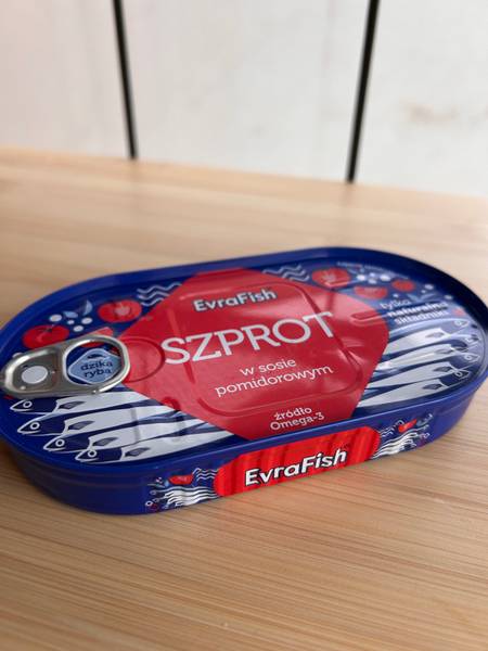 EvraFish — Szprot w sosie pomidorowym