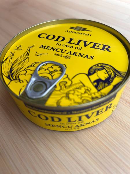 Brīvais vilnis — Cod Liver in Own Oil