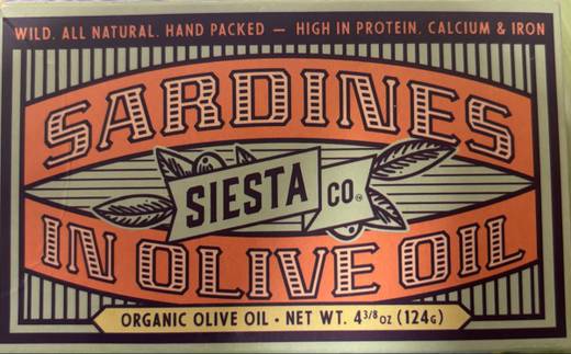 Siesta — Sardines in olive oil