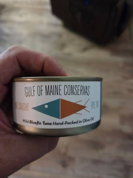 Gulf of Maine Conservas — Line Caught Bluefin Tuna in Olive Oil