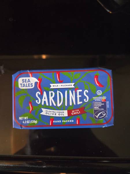 SEA TALES — WILD PILCHARD SARDINES WITH CHILI IN EXTRA VIRGIN OLIVE OIL