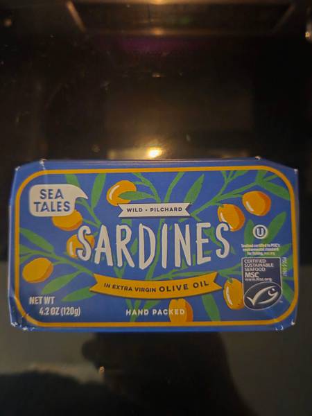 SEA TALES — WILD PILCHARD SARDINES IN EXTRA VIRGIN OLIVE OIL