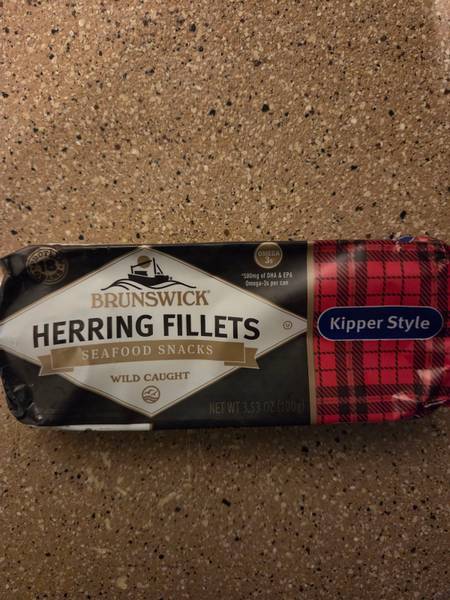 Brunswick — KIPPER STYLE HERRING FILLETS SEAFOOD SNACKS