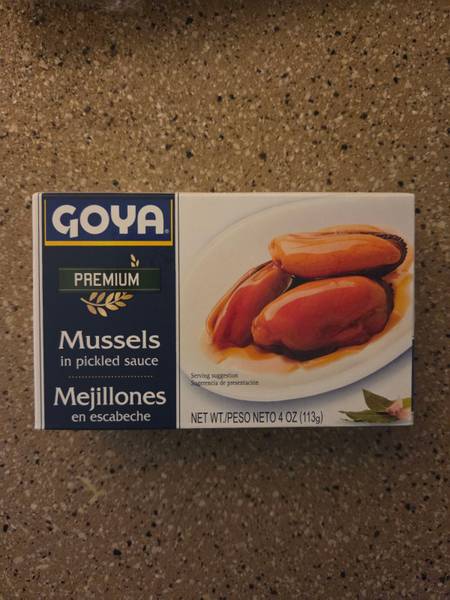 GOYA — GOYA, PREMIUM MUSSELS IN PICKLED SAUCE