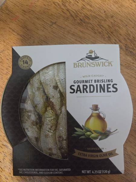 Brunswick — WILD CAUGHT GOURMET BRISLING SARDINES IN EXTRA VIRGIN OLIVE OIL, EXTRA VIRGIN OLIVE OIL