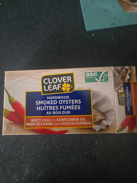 Clover Leaf — Hardwood Smoked Oysters Spicy Chili