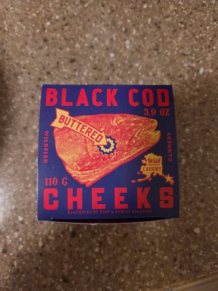Wildfish Cannery — Black Cod Cheeks