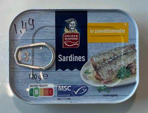 Golden Seafood — Sardines