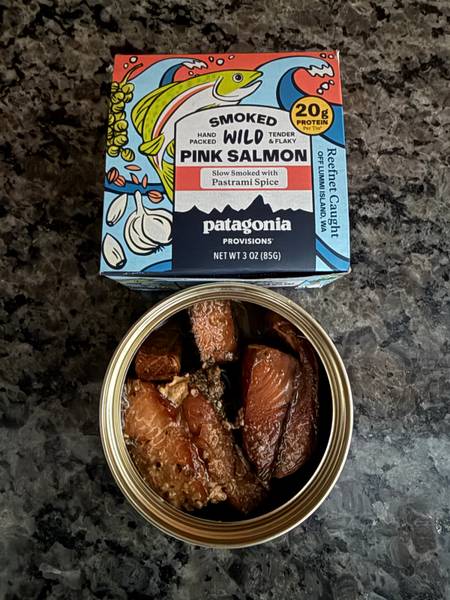 Patagonia — Smoked Wild Pink Salmon with Pastrami Spice